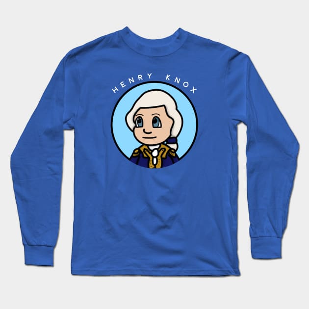 Chibi Henry Knox 3 Long Sleeve T-Shirt by Aeriskate